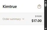 Kimtrue coupon verification screenshot