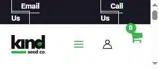 Kind Seed coupon verification screenshot