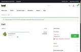 Kind Seed coupon verification screenshot
