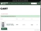 Kingdom Kratom coupon verification screenshot