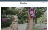 King Lou Pets coupon verification screenshot