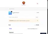 The King McNeal Collection coupon verification screenshot