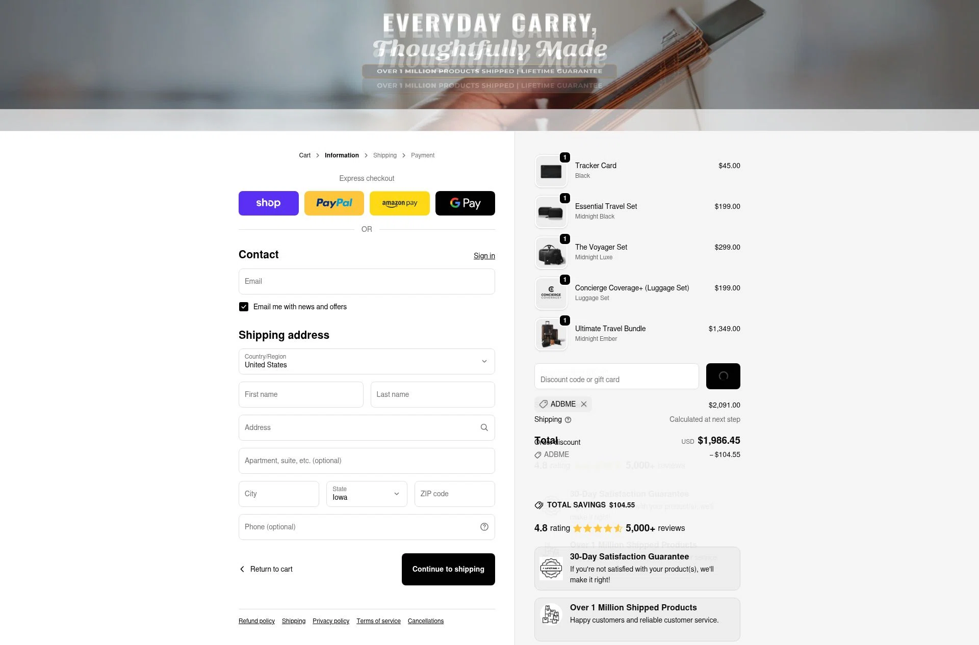 Kings Loot checkout page showing Kings Loot discount code box | Screenshot taken by SimplyCodes community member on Feb 18, 2026