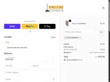 Kingstone Comics coupon verification screenshot
