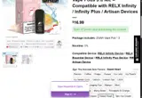 KissyVape coupon verification screenshot