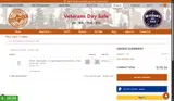 ONLINE15 coupon verification screenshot