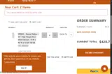 BOO15 coupon verification screenshot