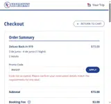 3NIGHT coupon verification screenshot