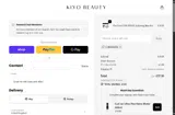Kiyo Beauty coupon verification screenshot