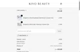 Kiyo Beauty coupon verification screenshot