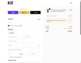 Kize Concepts coupon verification screenshot