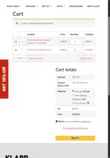skincare10% coupon verification screenshot