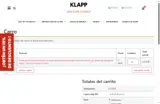klap10% coupon verification screenshot