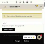 pido coupon verification screenshot