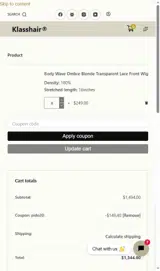 pido20 coupon verification screenshot