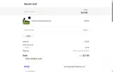 KlockItGolf coupon verification screenshot
