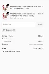 15welcome coupon verification screenshot