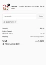 ONEBUYWIN coupon verification screenshot