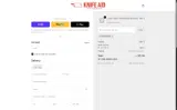 Knife Aid coupon verification screenshot