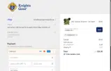 Knights Gear coupon verification screenshot