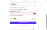 MOM25 coupon verification screenshot