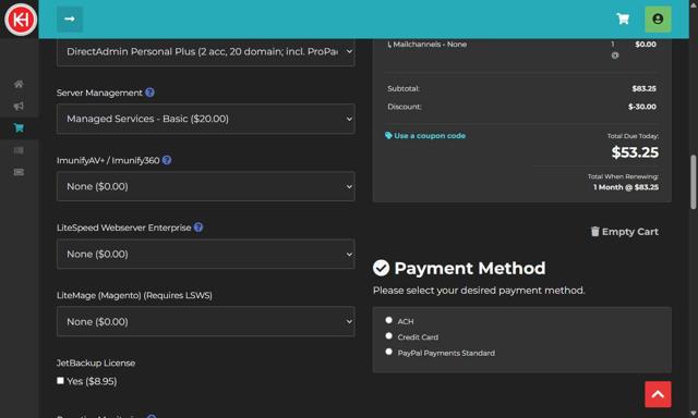 KnownHost checkout page showing KnownHost coupon code box | Screenshot taken by SimplyCodes community member on Jun 2, 2025