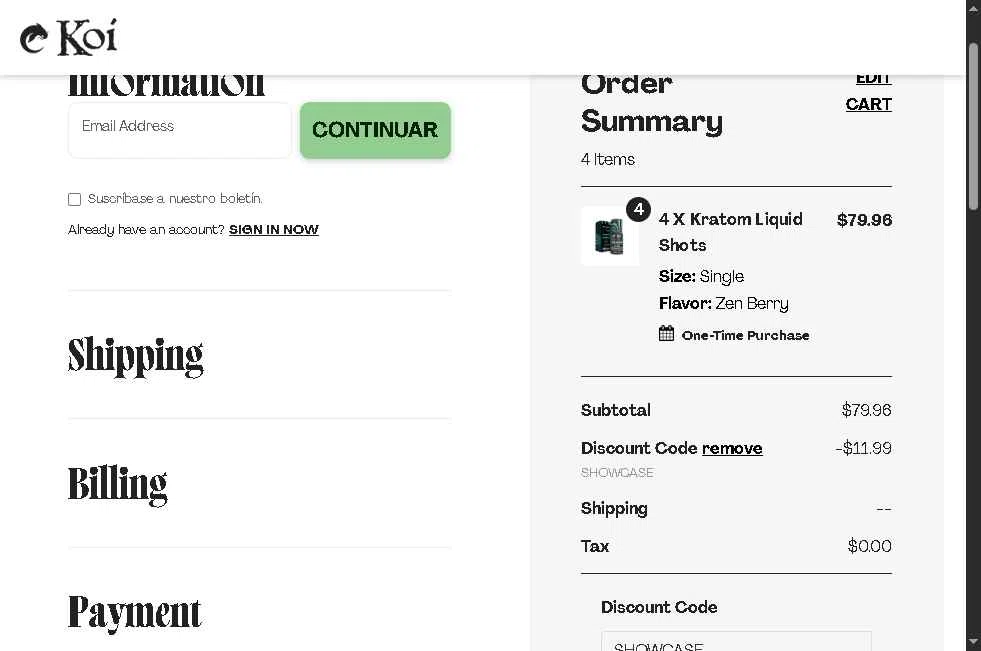 Koi CBD Promo Codes - 35% Off (13 Verified) Jan 2026