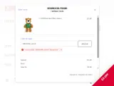WELCOME_LLICUX coupon verification screenshot