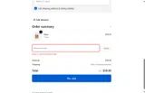 WELCOME10 coupon verification screenshot