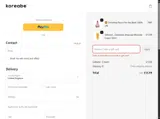 Koreabe coupon verification screenshot