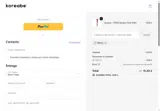 Koreabe coupon verification screenshot