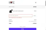 Korelimited coupon verification screenshot