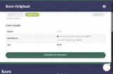 BACK25 coupon verification screenshot