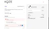 Modern10 coupon verification screenshot