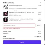 REVIVE10 coupon verification screenshot