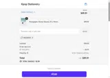 Kpop Stationery coupon verification screenshot