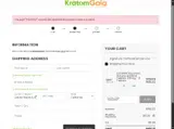 Kratom Gala coupon verification screenshot