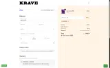 KRAVE10 coupon verification screenshot