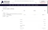 KRISAR10 coupon verification screenshot