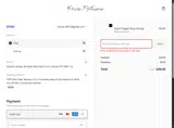 JOY15 coupon verification screenshot