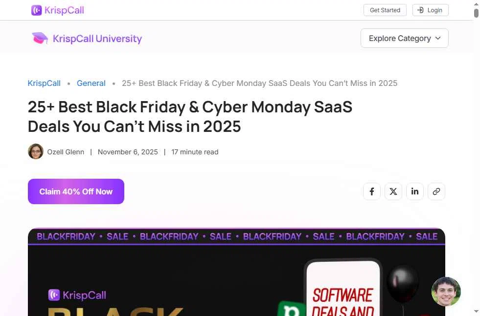 KrispCall checkout page showing KrispCall promo code box | Screenshot taken by SimplyCodes community member on Jan 10, 2026