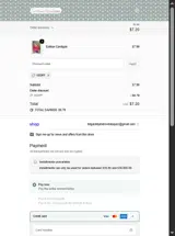 15off coupon verification screenshot