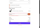CRKRUSTIC coupon verification screenshot