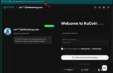 KuCoin coupon verification screenshot