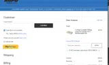 WELCOME10 coupon verification screenshot