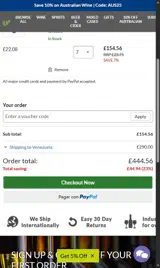 AVIILZ coupon verification screenshot