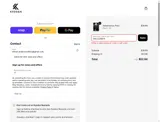 Kyodan Clothing coupon verification screenshot