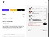 Kyodan Clothing coupon verification screenshot