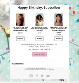 BDAY15 coupon verification screenshot