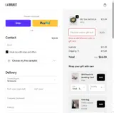 L:a Bruket coupon verification screenshot